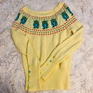 LUX Owl Sweater - Urban Outfitters